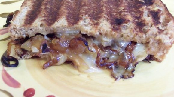 Grilled Gruyere And Sweet Onion Sandwiches recipe