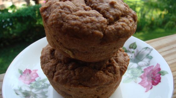 Banana Wheat Germ Muffins Vegan recipe