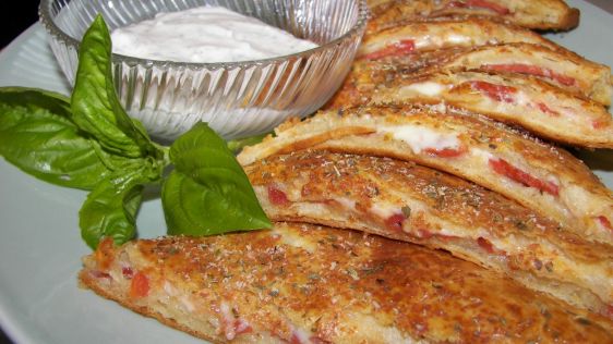 Quick Pizza Melts recipe