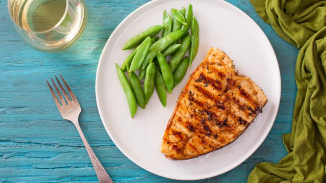 Grilled Italian Marinated Swordfish recipe