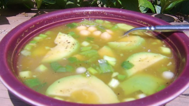 Chicken Avocado Soup recipe