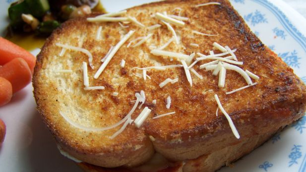 Grilled Cheese Pizza Sandwich recipe