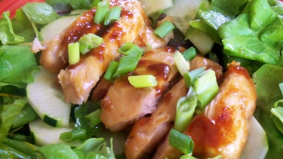 Asian Grilled Chicken Salad recipe