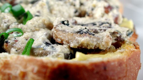 Mushroom Stroganoff On Toast recipe