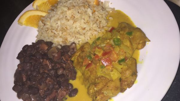 Brazilian Chicken With Coconut Milk Sauce recipe