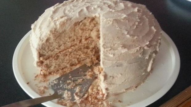 Jackie's Snickerdoodle Cake With Cinnamon Buttercream Frosting recipe