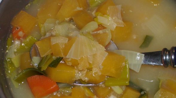 Scottish Oaty Vegetable Soup recipe
