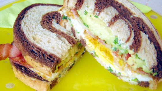 Bacon Egg Avocado Sandwich Paula Deen recipe
