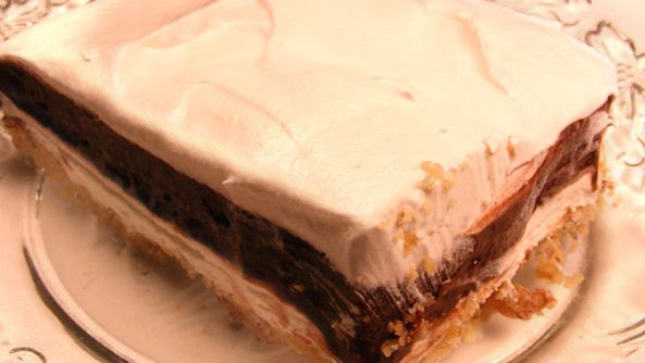 3 Layered Chocolate Delight Dessert recipe