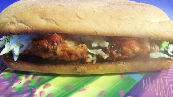 Vegetarian Pecan Meatball Hoagie recipe