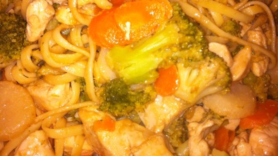 Easy Thai Chicken Stir Fry With Peanut Sauce recipe