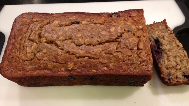 Ashley's Healthy Whole Wheat Oatmeal Banana Bread recipe