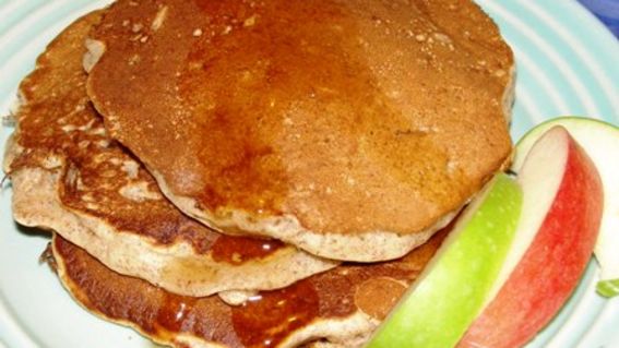 Apple And Flax Pancakes recipe