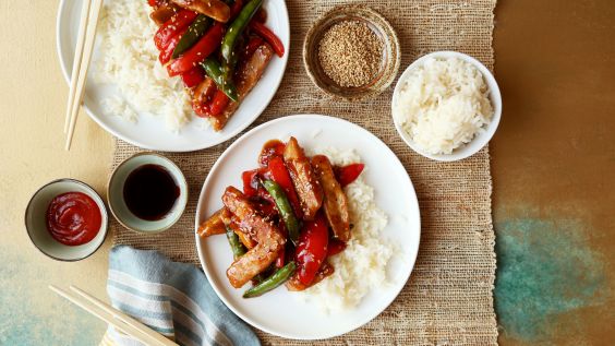 Leftover Pork Chop Stir Fry recipe