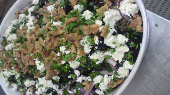 French Puy Lentils With Beets Vegan Vegetarian recipe