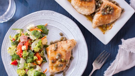 Chicken Piccata Giada De Laurentiis recipe