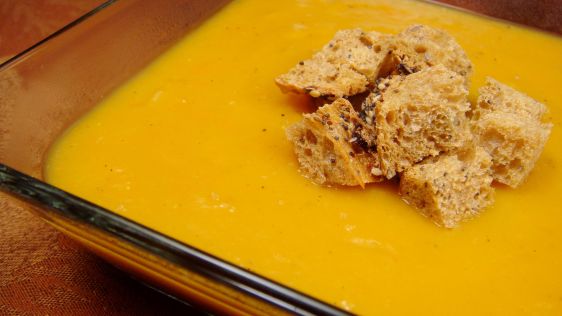 Curried Carrot Potato Soup recipe