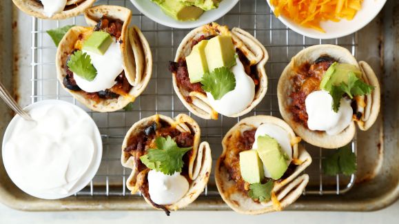 Mini Taco Quiches recipe