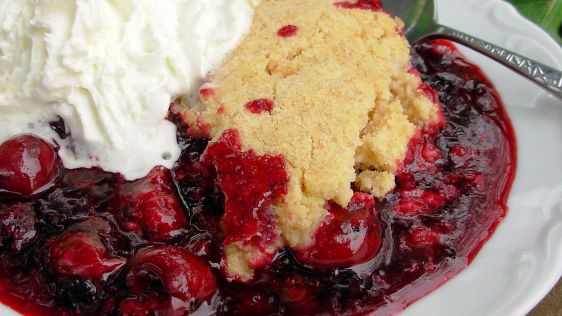 Summer Memories Jumbleberry Crumble With Shortbread Topping recipe
