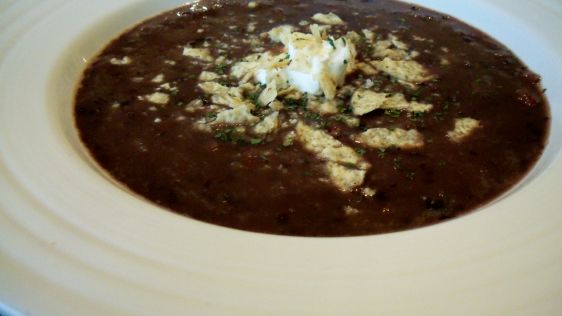 Awesome Healthy Black Bean Soup recipe