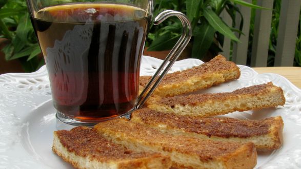 Dip N Coffee Or How To Use Stale Bread recipe