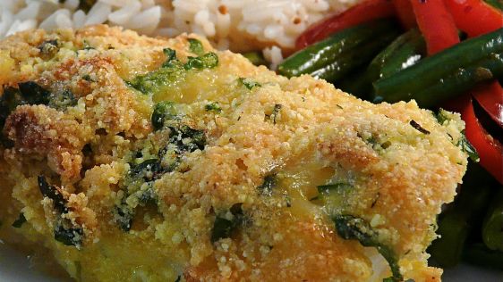 Garlic Crusted Cod Fish recipe