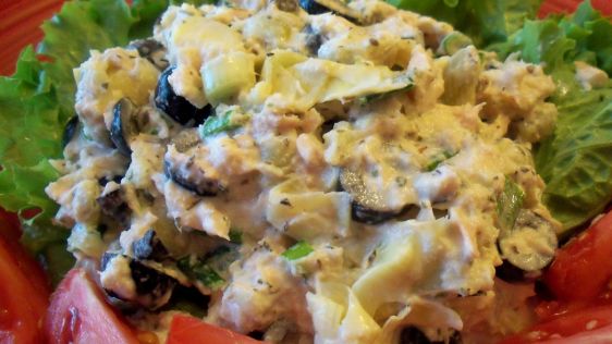 Artichoke And Ripe Olive Tuna Salad recipe
