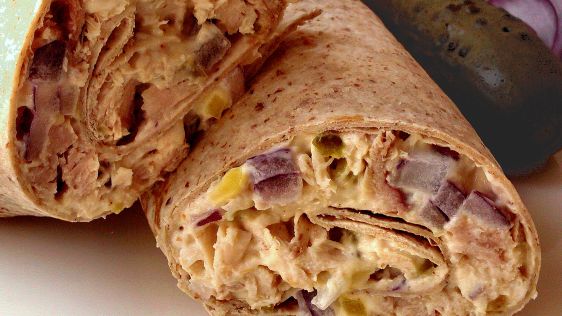 Tuna Salad Roll Ups recipe