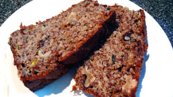 Whole Grain Zucchini Banana Bread recipe
