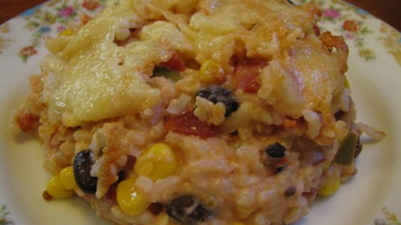Mexican Vegetarian Casserole recipe