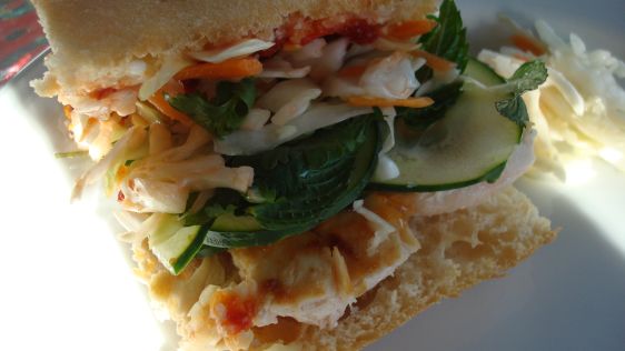 Banh Mi Style Chicken Sandwich recipe