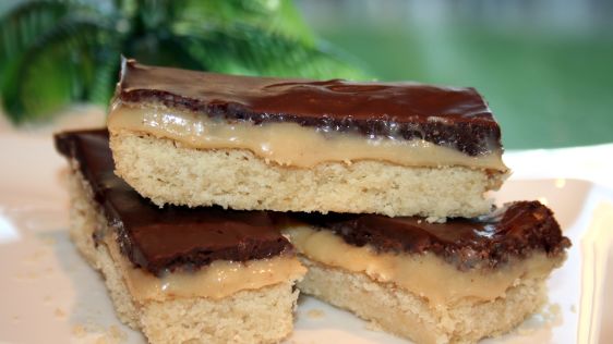 Twix Bar Cookies recipe