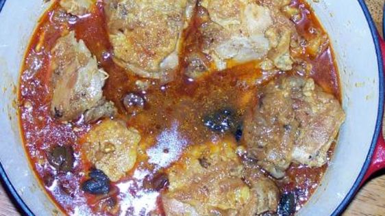 Moroccan Chicken With Preserved Lemons recipe