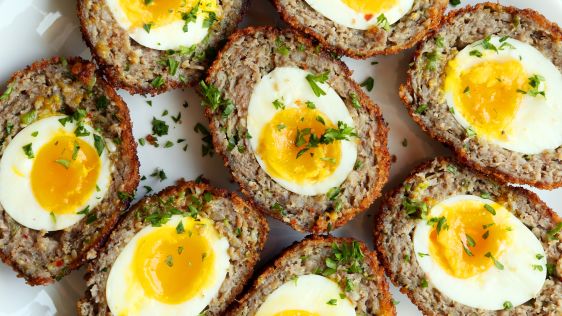 Fortnum And Masons Authentic Scotch Eggs With Sausage And Herbs recipe