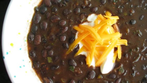 Instant Black Bean Soup recipe