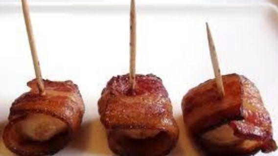 Bacon Wrap Arounds recipe
