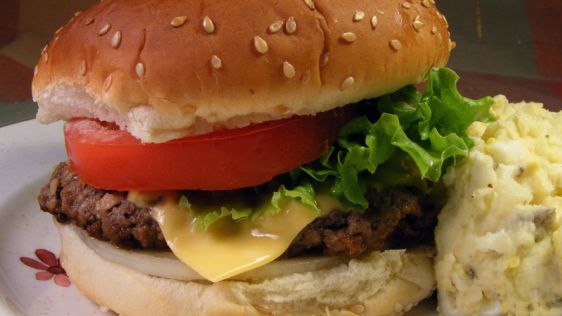 Grilled Sam Burgers recipe