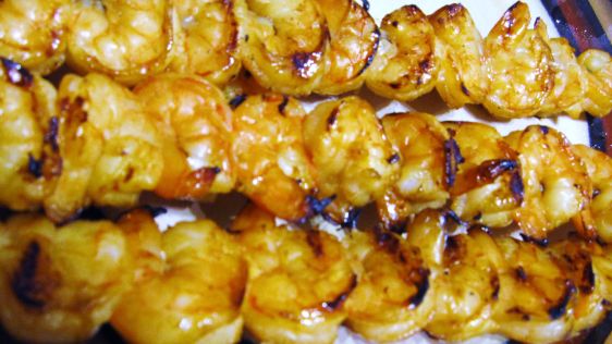 Grilled Shrimp And Pineapple Kabobs recipe