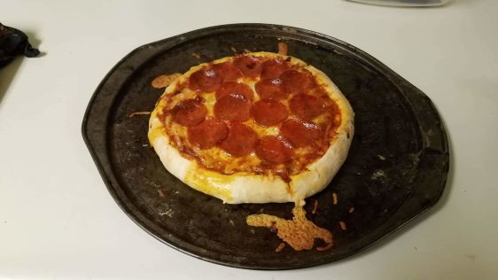 Healthified Easy No Yeast Thin Pizza Crust recipe