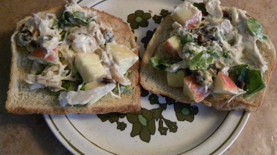 Copycat Subway Orchard Chicken Salad Sub recipe