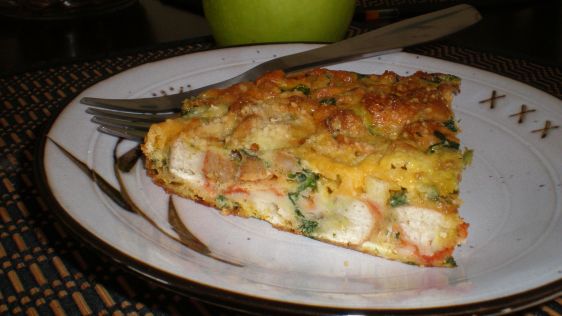 Leftover Pizza Frittata Using Leftover Pizza recipe