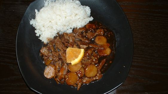 Szechuan Crispy Orange Beef recipe