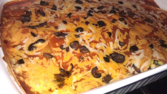 Vegetarian Enchilada Casserole Recipe