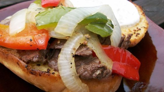 Gourmet Alley Steak Sandwich recipe