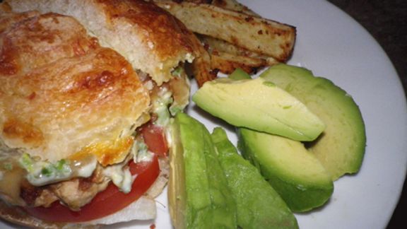 Sarasota's Green Chili Mexican Burger recipe