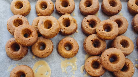 Baked Pumpkin Doughnuts recipe