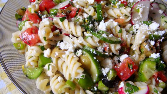 Greek Rotini Salad recipe
