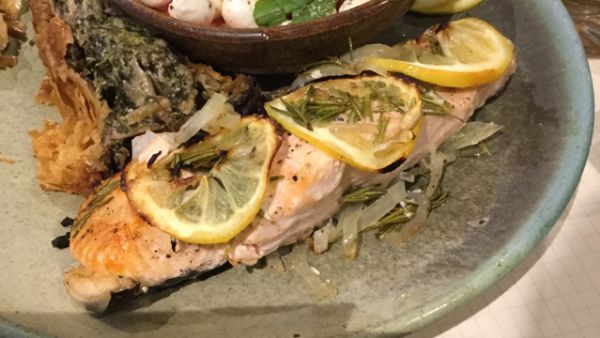 Rosemary Roasted Salmon recipe