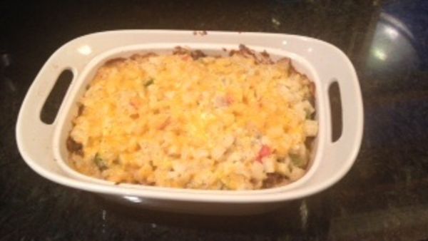 Sausage And Hash Browns Bake recipe