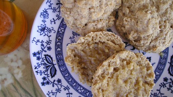 Cooked Oatmeal Scones recipe